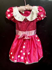 MINNIE MOUSE HALLOWEEN COSTUME SIZE SMALL 2-4 DISNEY