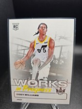 2024-25 Court Kings Cody Williams RC Works in Progress #1