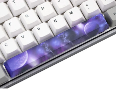Starry Night Solar System Galaxy Space Bar Star Keycap Mechanical Keyboard NEW