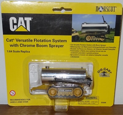 Norscot 1:64 CAT Versatile Flotation System mit Chrom (Balkensprüher) 1998 55008