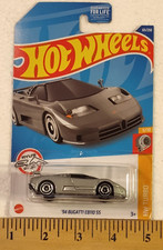 2022 Hot Wheels HW Turbo 5/10  94 BUGATTI EB110 SS Bent Card