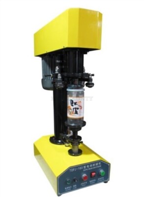 Electric Cans Sealer Sealing Machine TDFJ-160 Dried Fruit Tin Can Auto fe