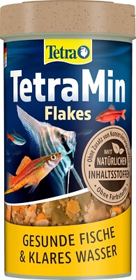 TetraMin Flakes Hauptfutter Zierfische Flockenform BioActive Formel Dose 250 ml