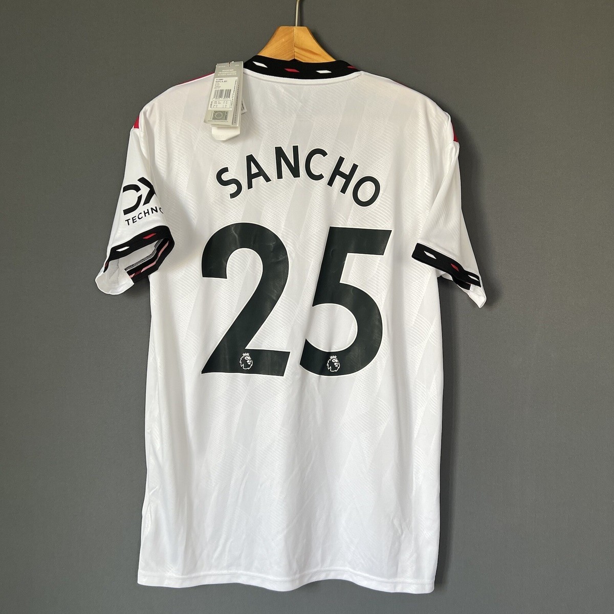 Sancho Manchester United Jersey 22/23 Away Adidas H13880 Football