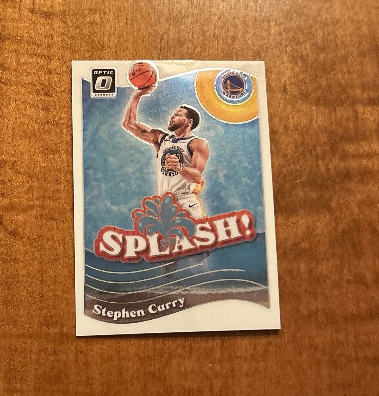 2023-24 Panini Donruss Optic Steph Curry Splash Holo Prizm #8 Warriors