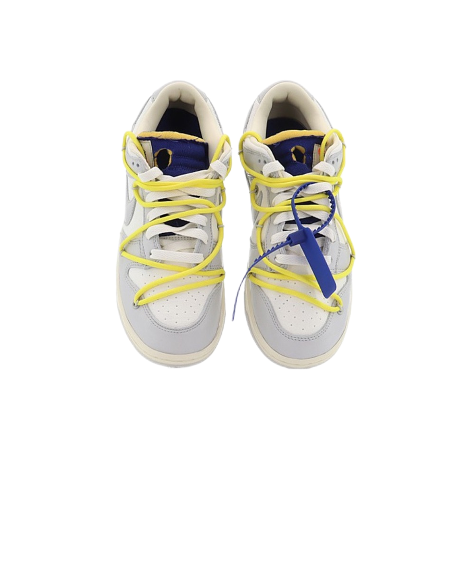 Nike Off- x Dunk Low Lot 27 of 50 Sneaker in Off-White Men's