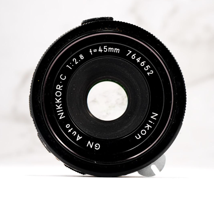 Near Mint NIKON GN Auto NIKKOR.C 45mm f2.8 Non Ai MF Pancake Near Mint NIKON GN Auto NIKKOR.C 45mm f2.8 Non Ai MF Pancake
