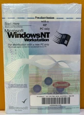 Microsoft WindowsNT Workstation 35798-OEM-0039961-38193 + 5011-6641-EN Software.