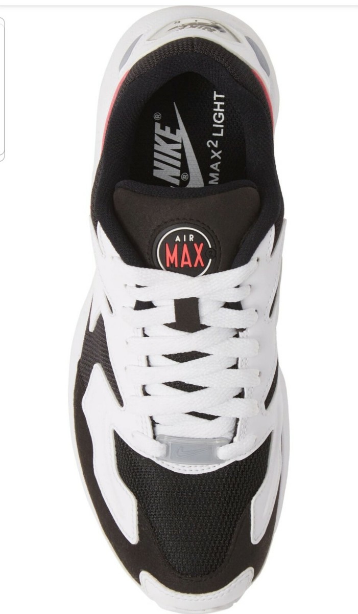 Nike Air Max Light CJ7980-101 “White Red Black” Womens Size