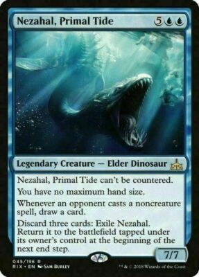 Nezahal, Primal Tide ~ Rivals of Ixalan [ NearMint ] [ Magic MTG ]