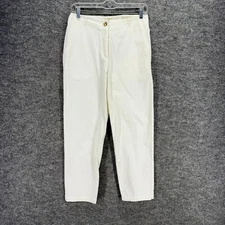 Grade Gather Jeans Women S Small White Denim Light Wash High Rise Pockets Casual