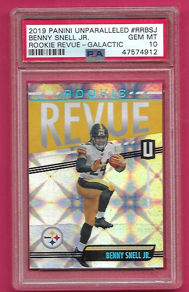 Benny Snell Jr. Panini Unparalleled Rookie Revue #RRBSJ Galactic