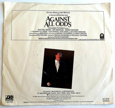 PHIL COLLINS - Against All Odds The Search - Vinyl 45rpm 1984 PHIL COLLINS - Against All Odds The Search - Vinyl 45rpm 1984