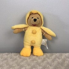 The Disney Store Winnie the Pooh Duck Chick Costume Plush Stuffed Animal Yellow