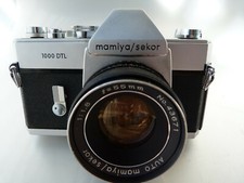 VINTAGE Mamiya Sekor 1000 DTL 35mm SLR Film Camera M42 SEKOR 55/1.8 lens.READ
