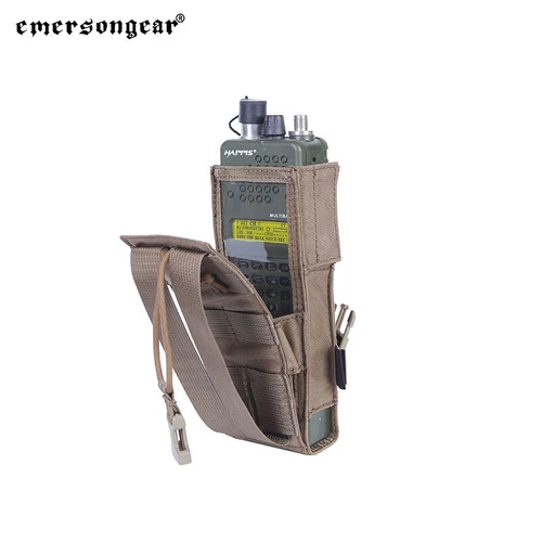 Bolsa de radio táctica EMERSONGEAR PRC148/152 Molle bolsa de almacenamiento - Imagen 1 de 13