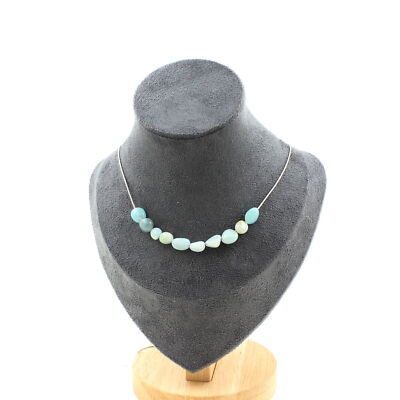 Collier perle améthyste - France