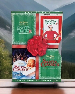 Santa Clause DVD Set Teil 1 und 2 X-Mas Box
