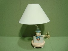 Vintage Young Designs Humpty Dumpty Nursery Lamp  Nightlight w/ Shade