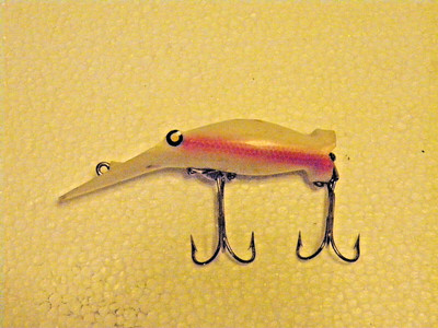 Leurre Vintage Eddie Pope Hot Shot Mark 2 – M238 – Rose Fluorescent – Avec Boîte D’origine