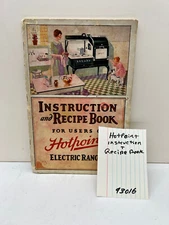Hotpoint Range Cook Book  Recipes Stove Instructions Advertising 1924 Vintage 