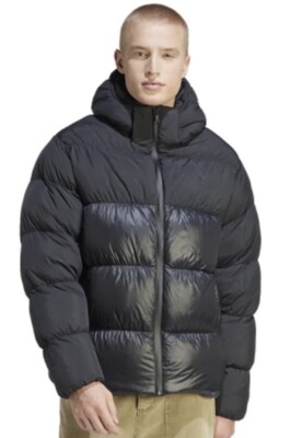 Adidas Adicolor Men's Down Regen Puffer Detachable Hooded Jacket IL2572 Sz Med