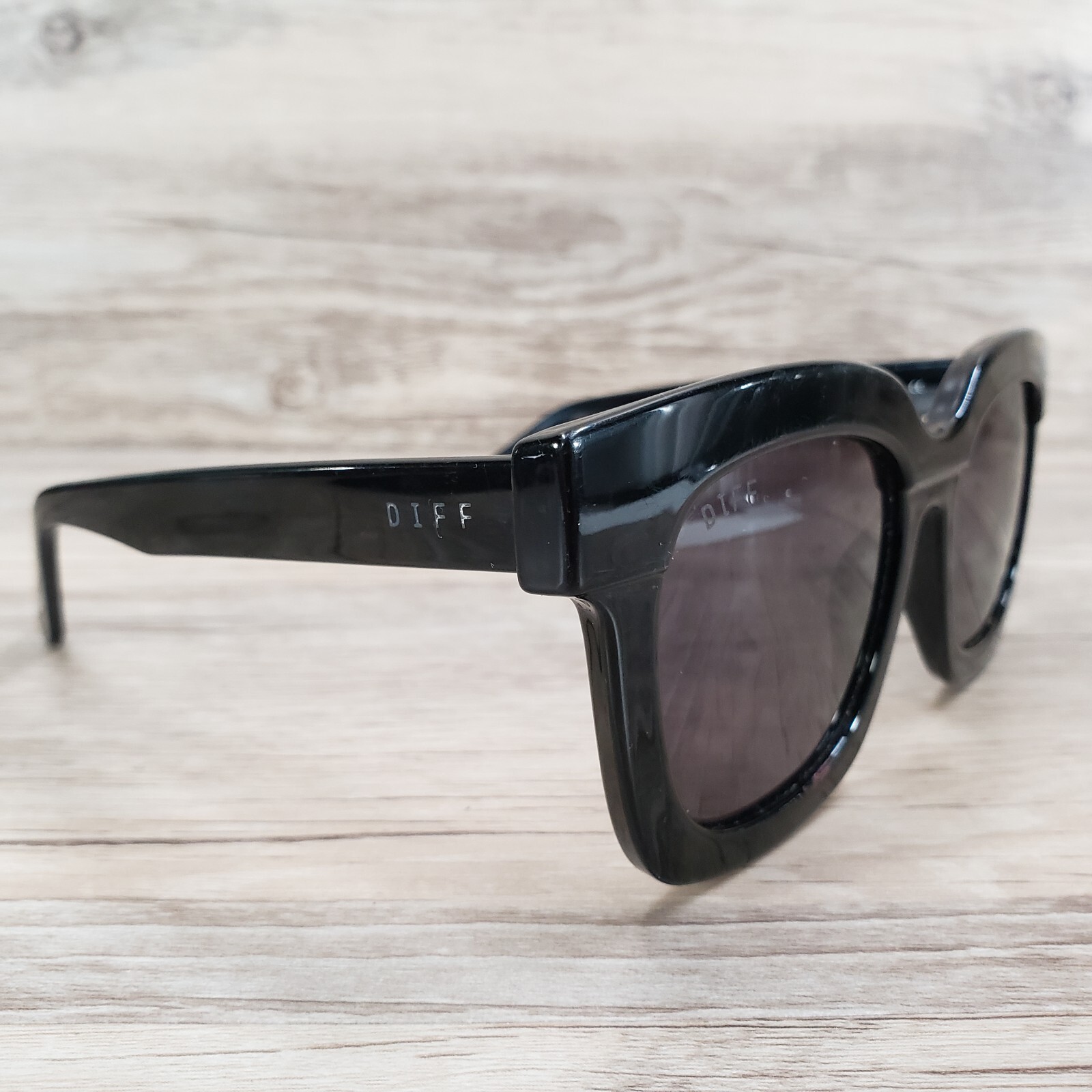 Diff Eyewear Carson Sunglasses Black Frames 56[]2… - image 2