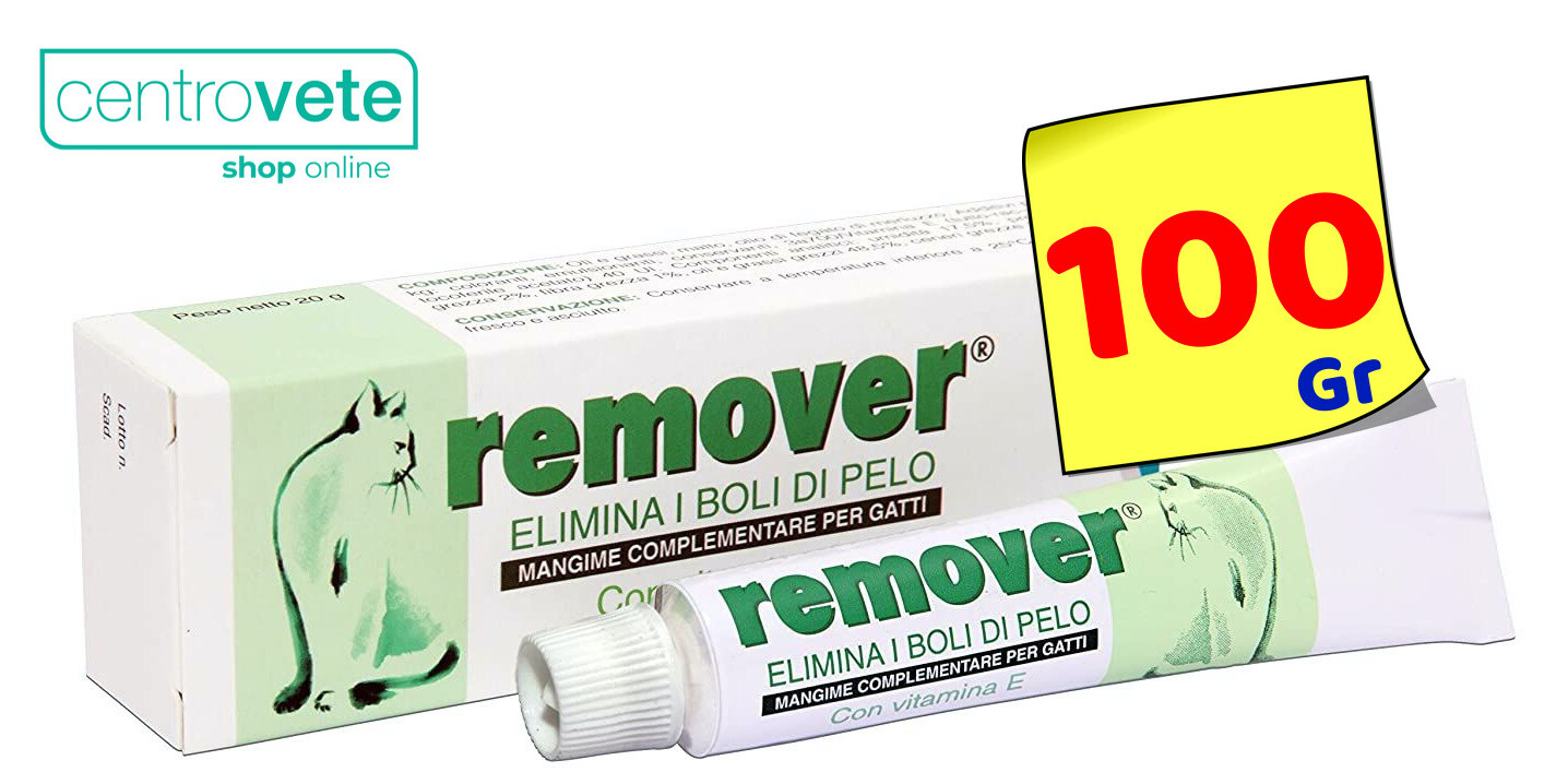 Remover 20 e 50 gr in pasta x gatto 1 / 2 / 3 confezioni Elimina boli pelo gatti: 3 - confezioni 50 gr. (+OV) img