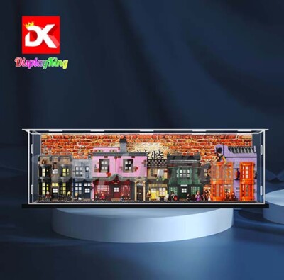 Display Case 75978 Diagon Alley DK- Acrylic Display Case For Lego