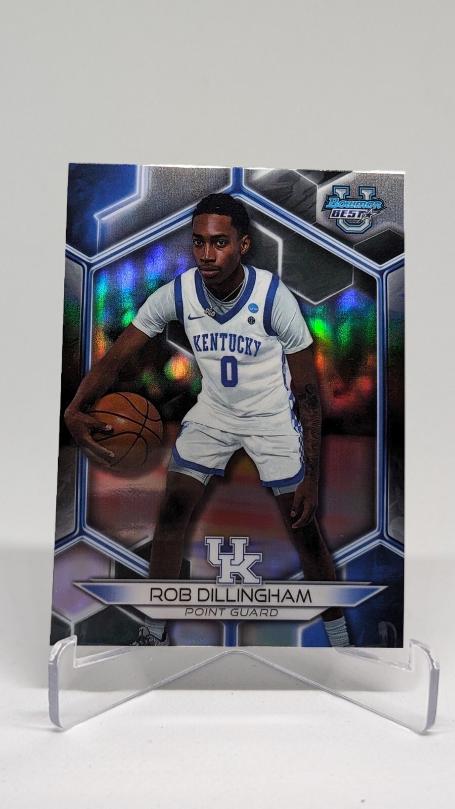 2023-24 Bowman Best U Rob Dillingham Refractor #40