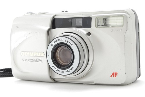 【Near MINT】Olympus Superzoom 105G Point & Shoot 35mm Film Camera From JAPAN