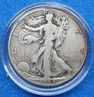90% Silver 1944 D Walking Liberty Half Dollar Denver 50 Cent Coin
