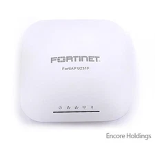 Fortinet Universal Indoor Wireless Access Point - White - Dual Band FAP-U231F-A