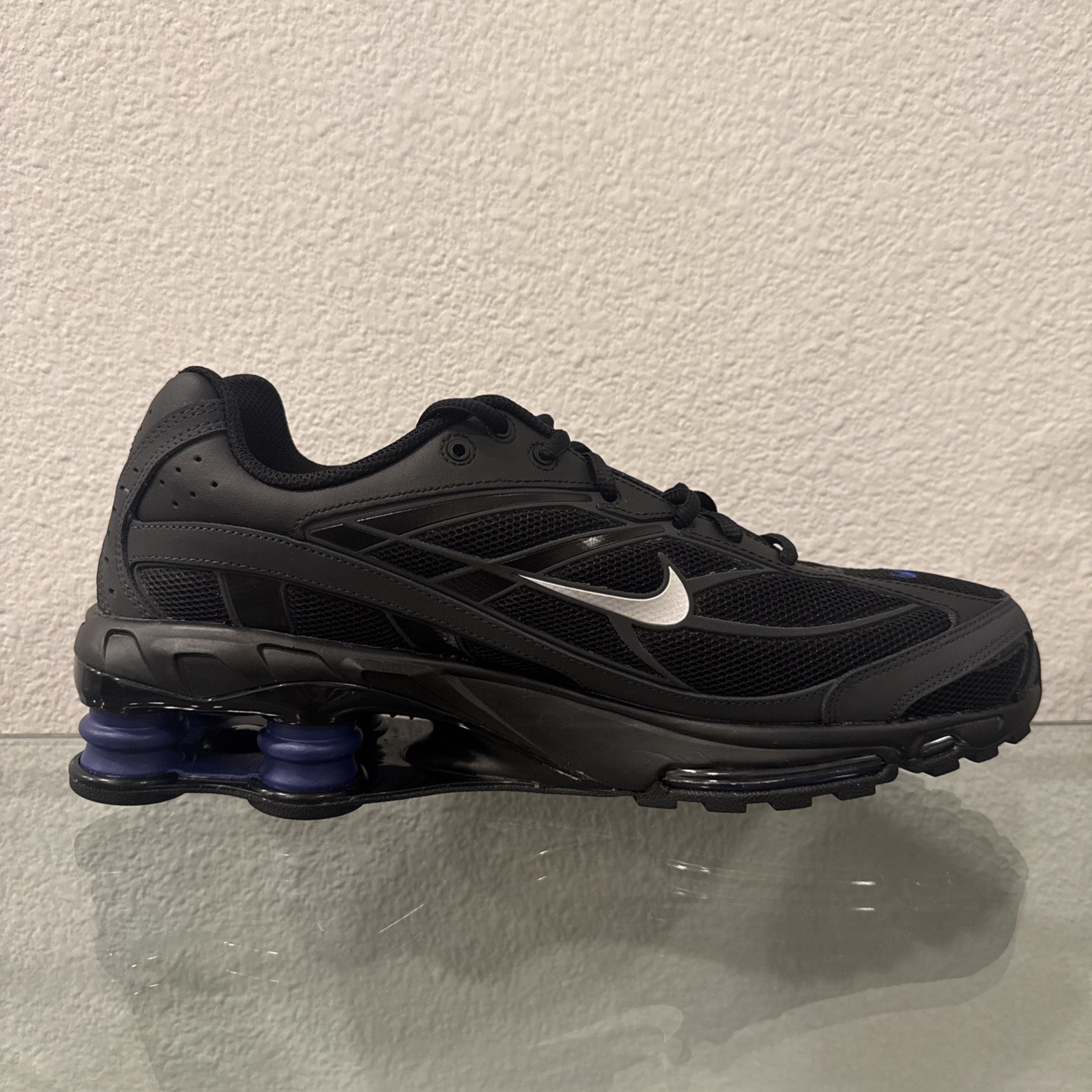 Nike Shox Ride 2 Black Metallic Silver Deep Royal Blue IM5999-010 Mens Size 11.5 thumbnail 4