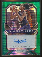 Skylar Diggins-Smith 2021 Panini Prizm WNBA Signatures Green Pulsar Auto /25