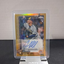James Meeker Chrome 2025 Gold Refractor /50 Auto