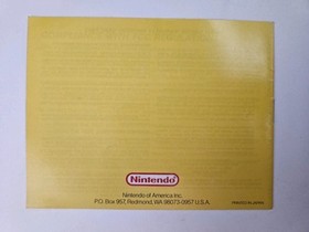 Dr. Mario Nintendo NES Instruction Manual Booklet 