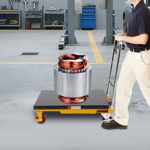 Hydraulic Scissor Lift Table Handling Transport Lifting Platform 226.8kg/500lbs