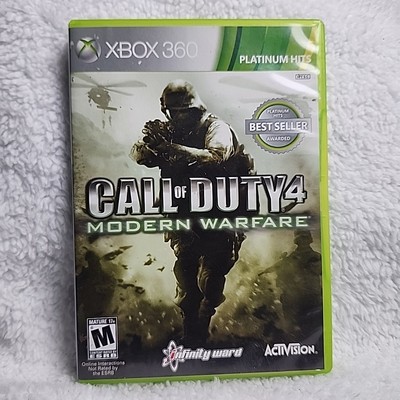 Xbox 360 Call of Duty 4 Modern Warfare Rated M Mature 17+ Video Games