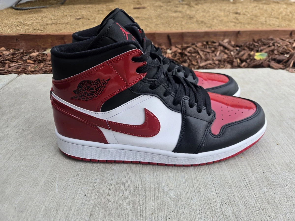 Jordan 1 Mid Gym Red Black White for Sale | Authenticity