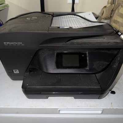 HP OfficeJet Pro 6968 All-in-One Inkjet Powers On And Prints Issue With Colors