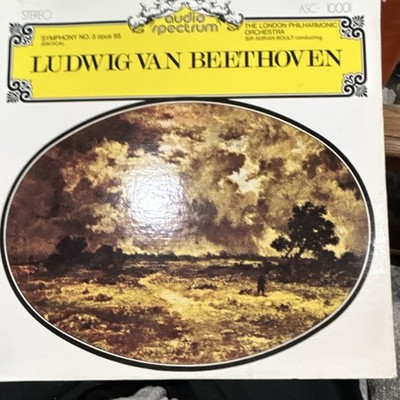 Beethoven Symphony No. 3 (Eroica) London Philharmonic Boult Audio Spectrum LP V 
