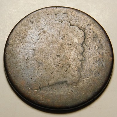 Classic Head Large Cent Dateless (1808 to 1814)  Actual Coin Pictured