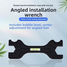 For Showerhead Nuts Shower Wrench Level Bubble 23mm Hex Socket 29mm Hex Socket