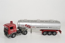 B19 1:50 TEKNO VOLVO F10 TRUCK WITH TRAILER TANKER VD LEE BV DELFT NM COND.