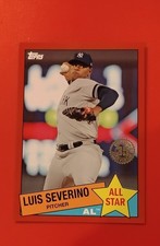 2020 Topps - 1985 Topps Baseball All-Stars Luis Severino #85AS-20 Red /10