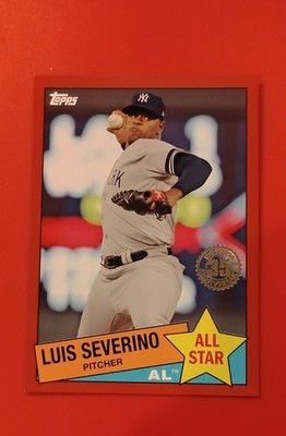2020 Topps - 1985 Topps Baseball All-Stars Luis Severino #85AS-20 Red /10