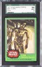 1977 STAR WARS (TOPPS) ERR #207 C-3P0 SGC 9