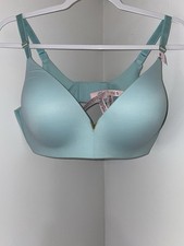 NWT Victoria's Secret Padded No Wire Bra Dream Angels 38D Light Teal