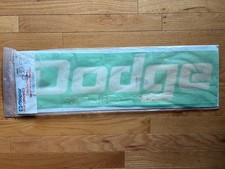 Dodge Decals White 25 Set P4286744 Discontinued Set Of 2 Dodge Decals White 25 Set P4286744 Discontinued Set Of 2